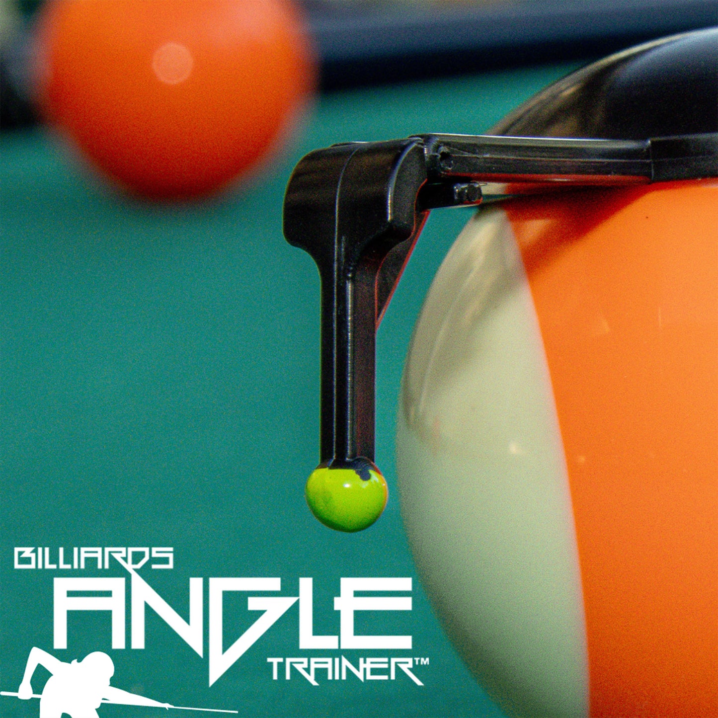 Billiards Angle Trainer - Precision Pool Shot Aiming Aid | Improve Your Pool Skills | Perfect for Beginners & Intermediate Players | USA Made, Veteran-Owned